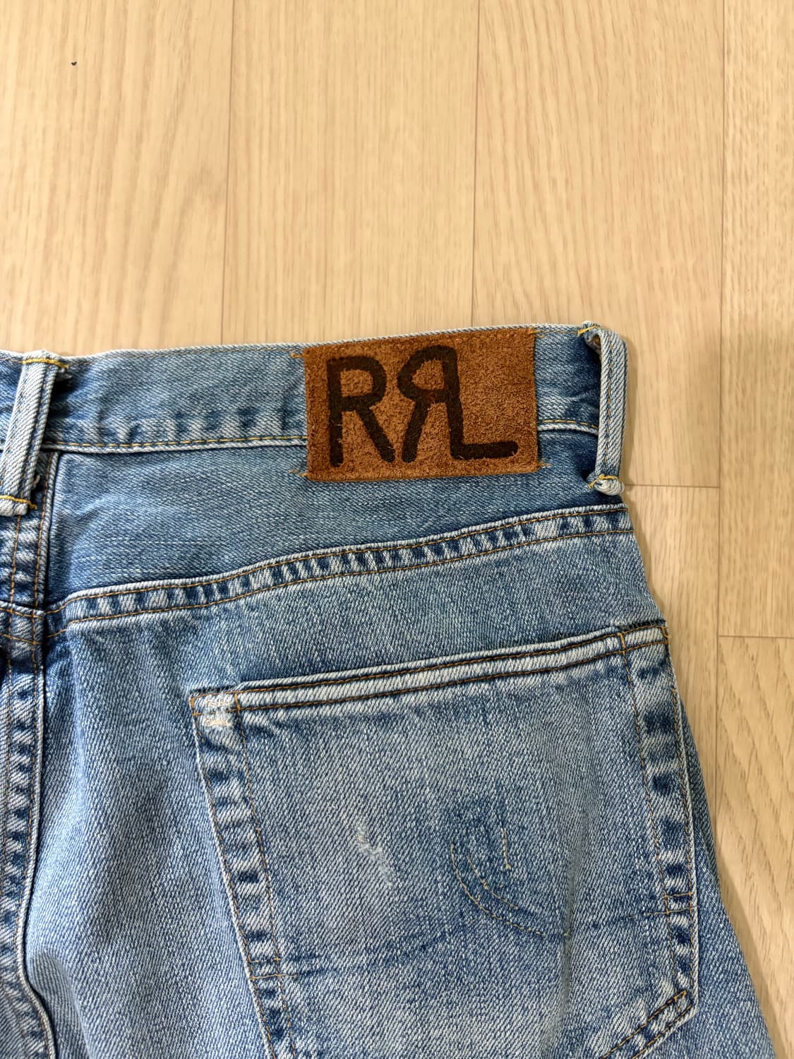 RRL 워싱 데님 30x32 상품이미지4