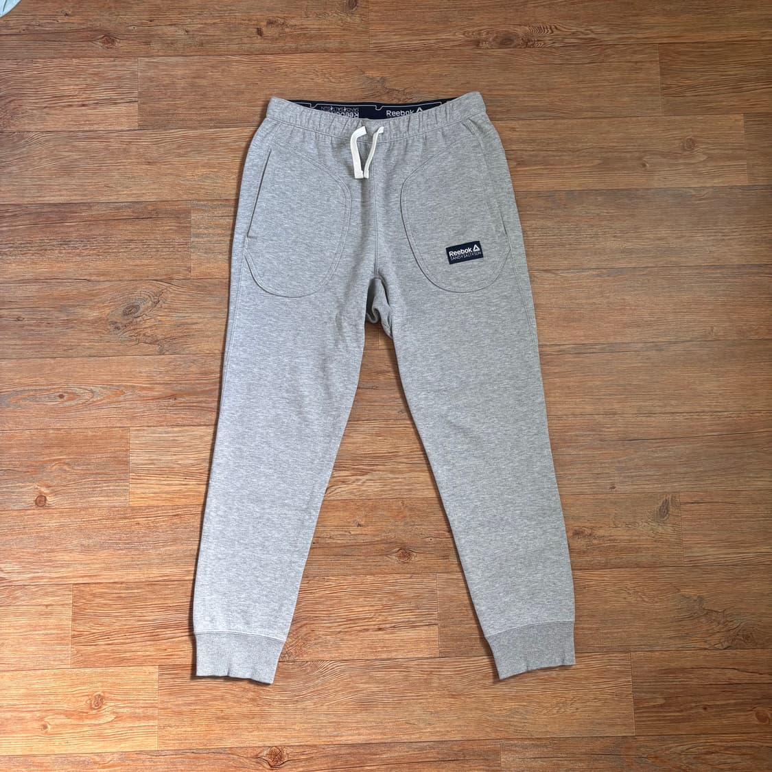 슬림 조거 팬츠 32 트레이닝 바지 테크핏 그레이  상품이미지1