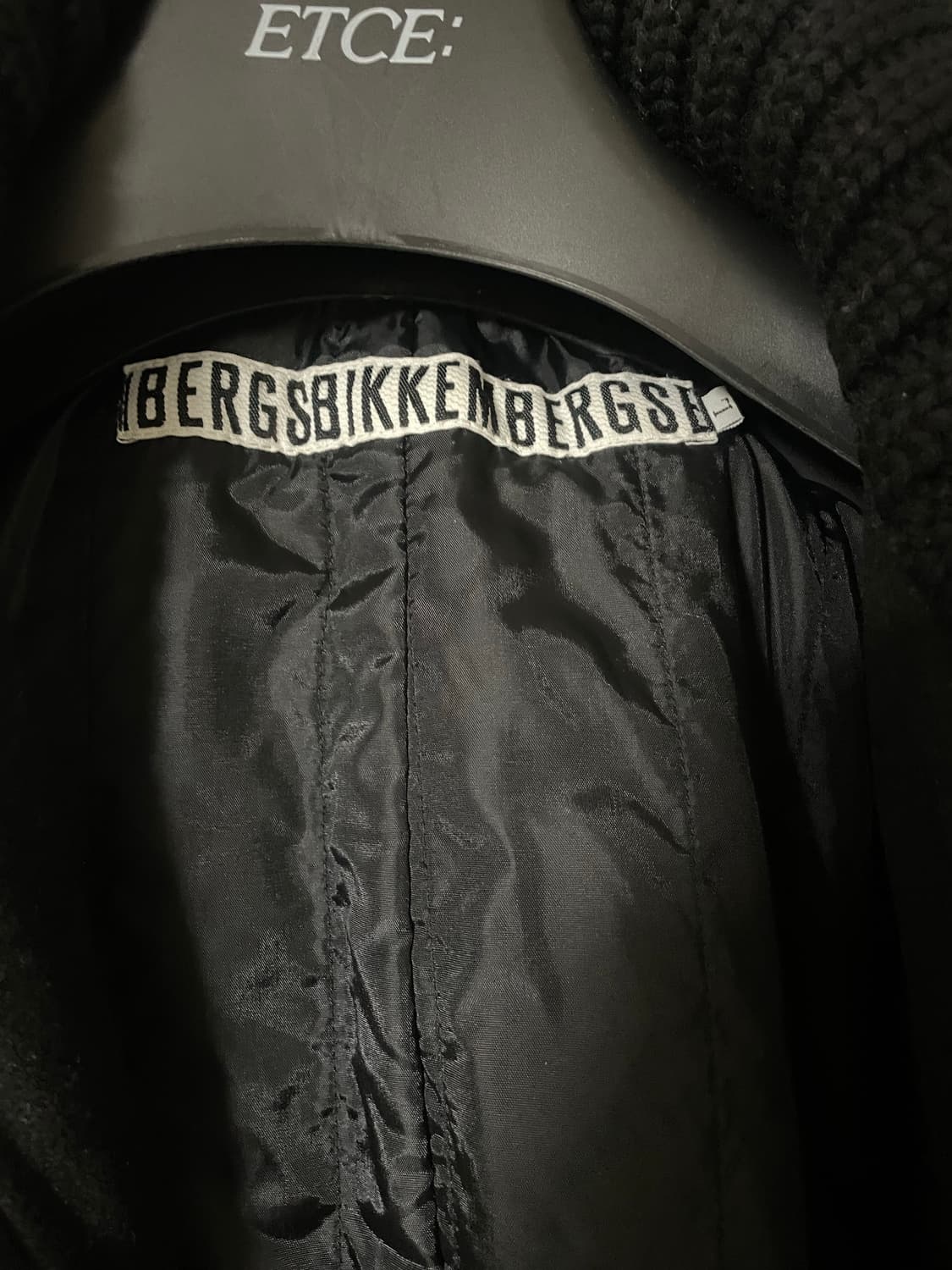 딕 비켐버그 하이넥 울 자켓 상품이미지4