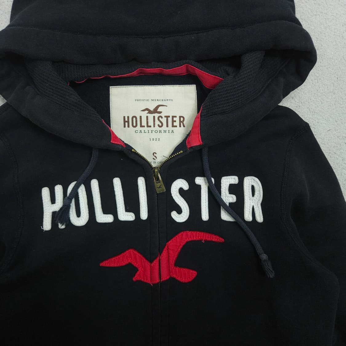 홀리스터 후드 집업 S 상품이미지2
