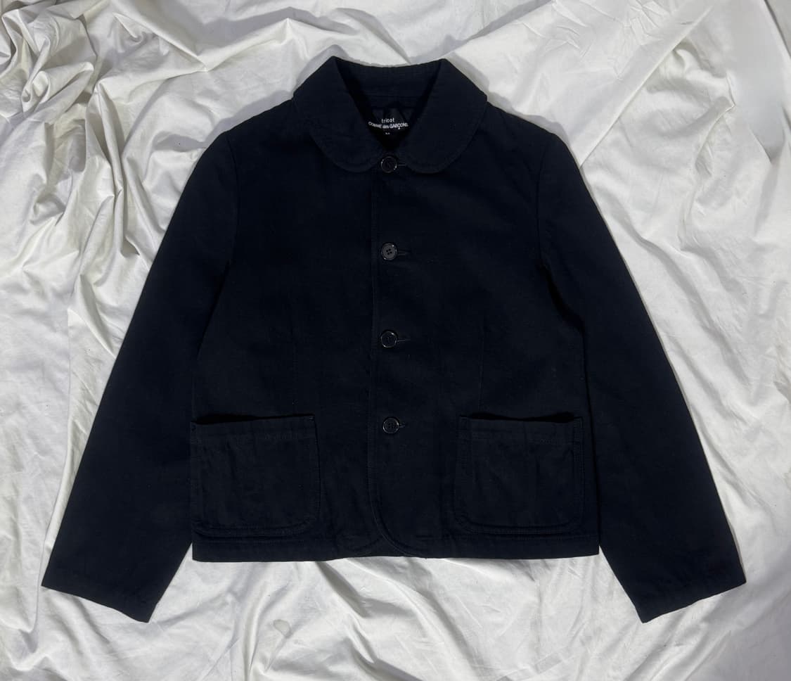 AD2003 꼼데가르송 트리콧 트윌 코튼 자켓 상품이미지4