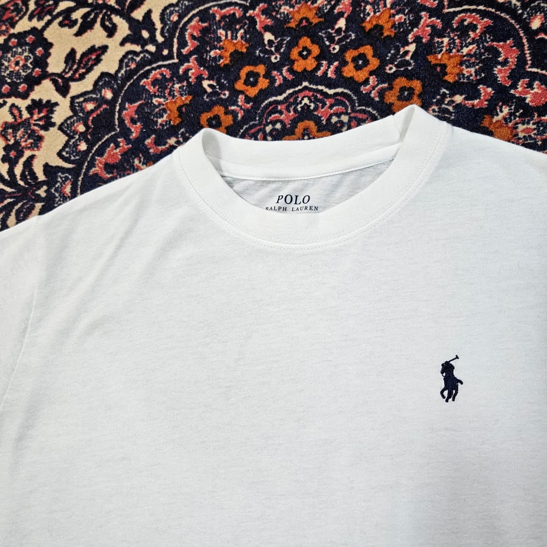 폴로랄프로렌 시그니쳐 포니 자수 라운드넥 티셔츠 상품이미지4