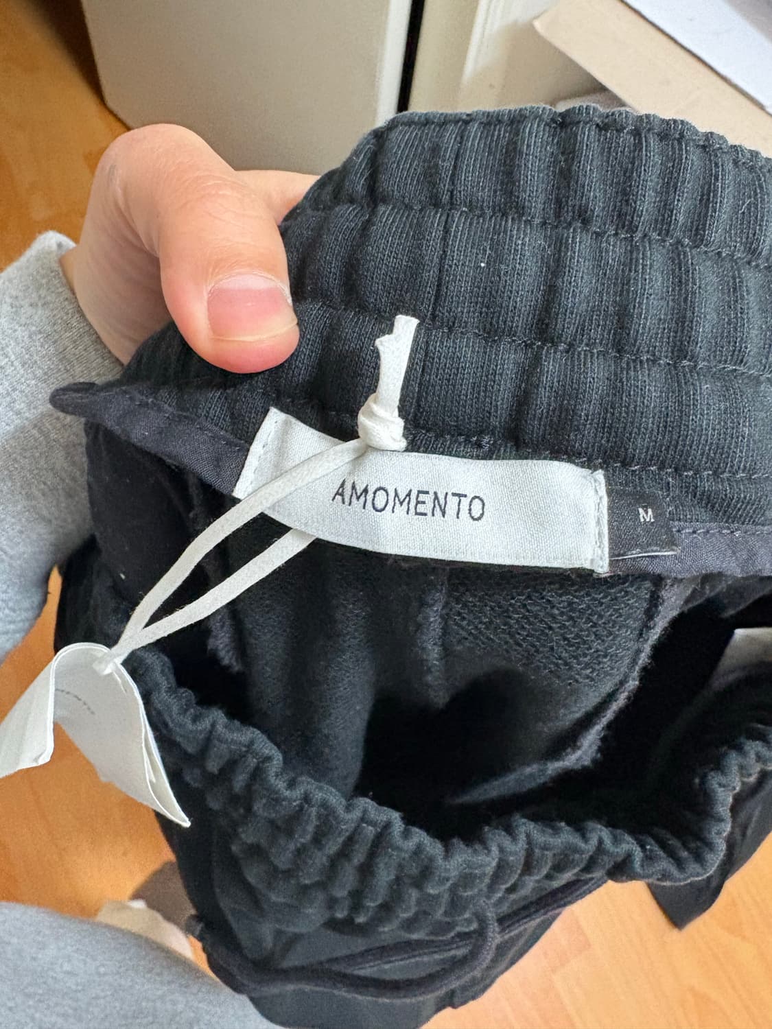 아모멘토 / DRAWSTRING DENIM PANTS 상품이미지6