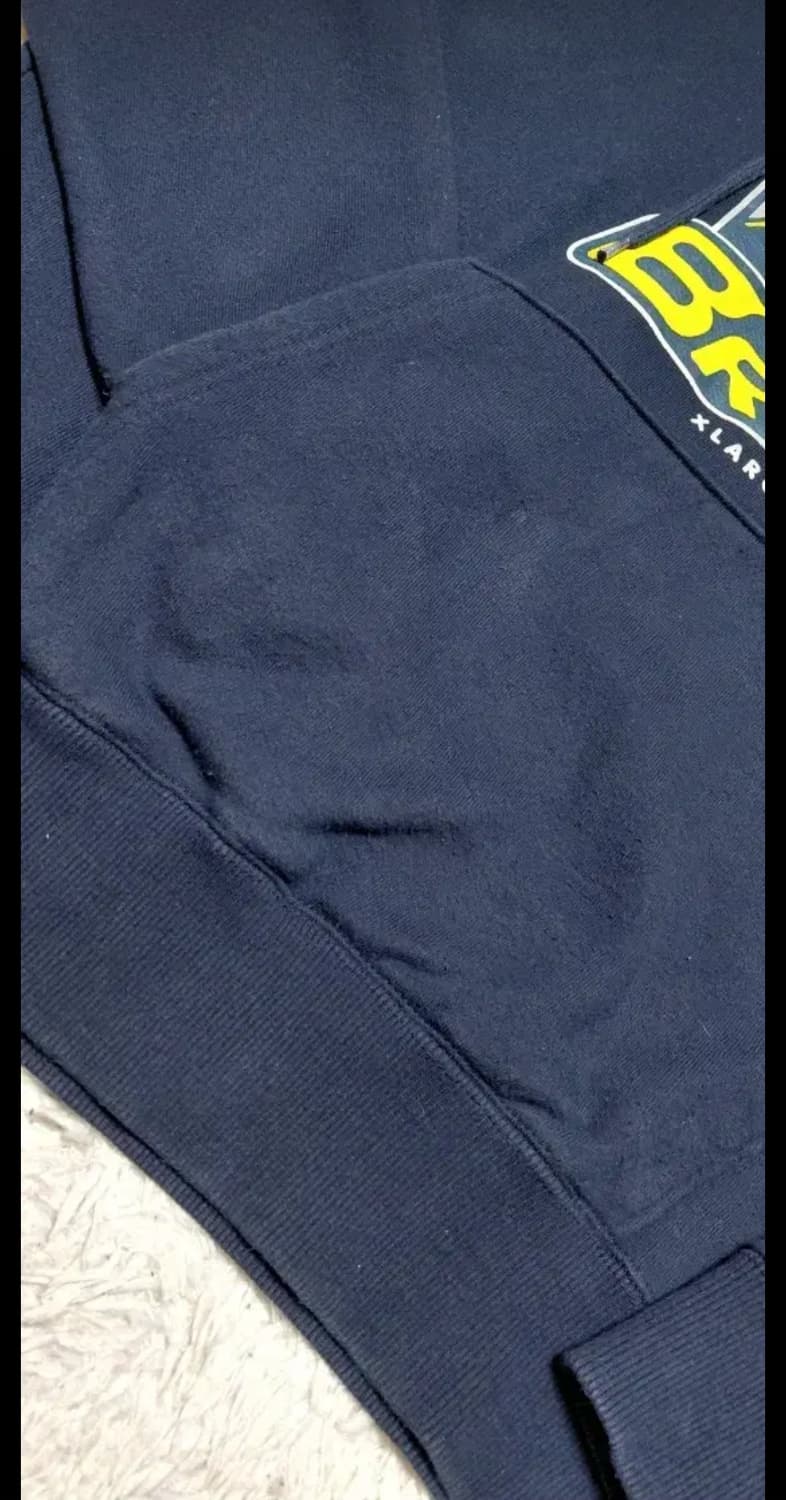 X-LARGE  후드티 네이비 (S) 상품이미지4