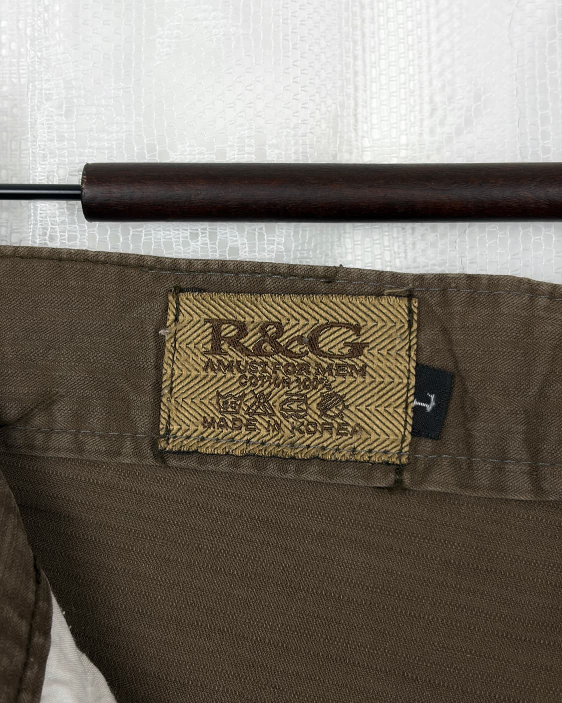Brown Cargo Straight Pants 상품이미지7
