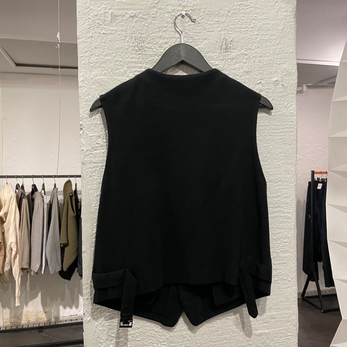 요지야마모토 버튼 디테일 베스트 상품이미지2