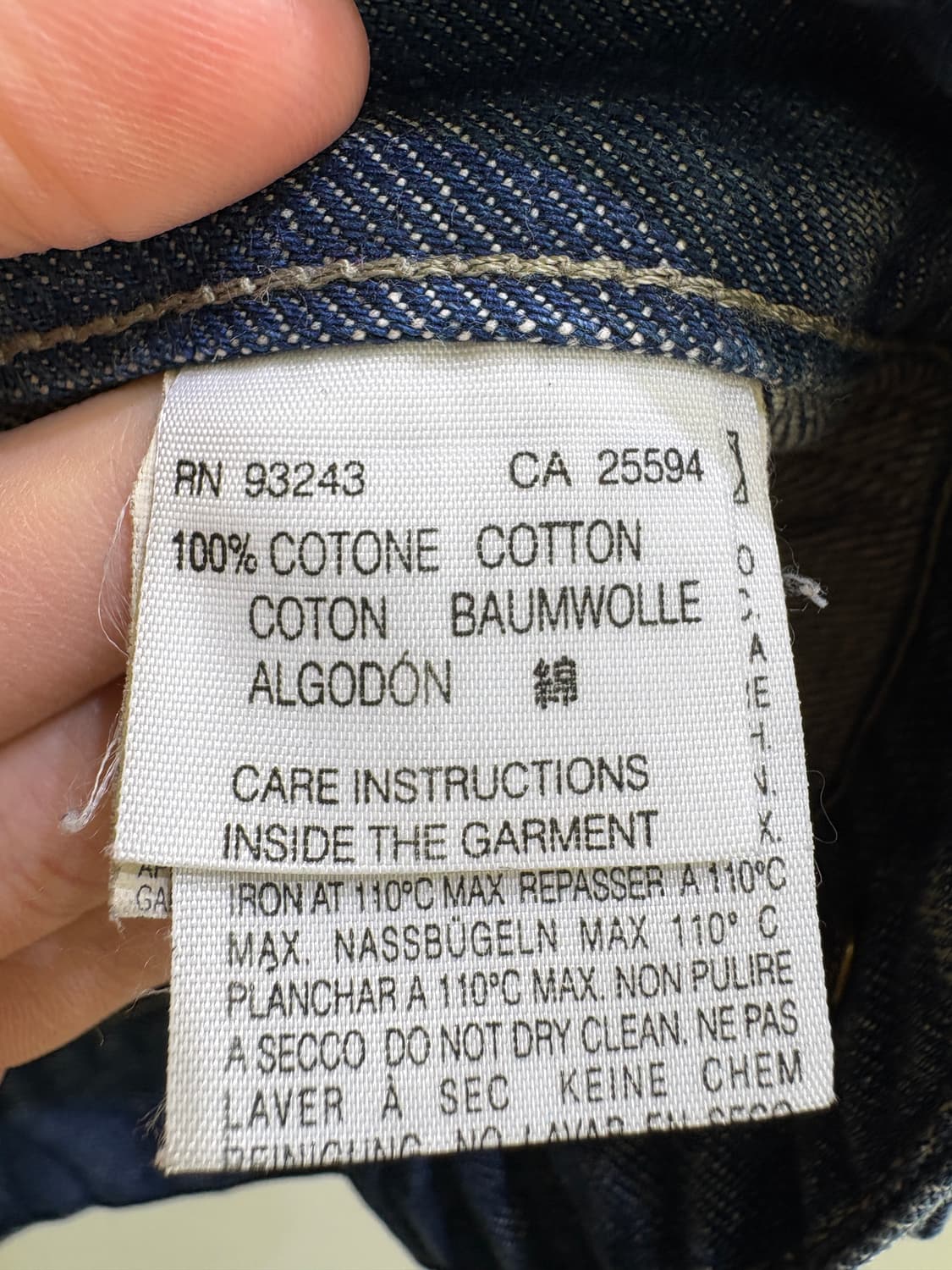 DIESEL (Made in Italy) 데님자켓 상품이미지7