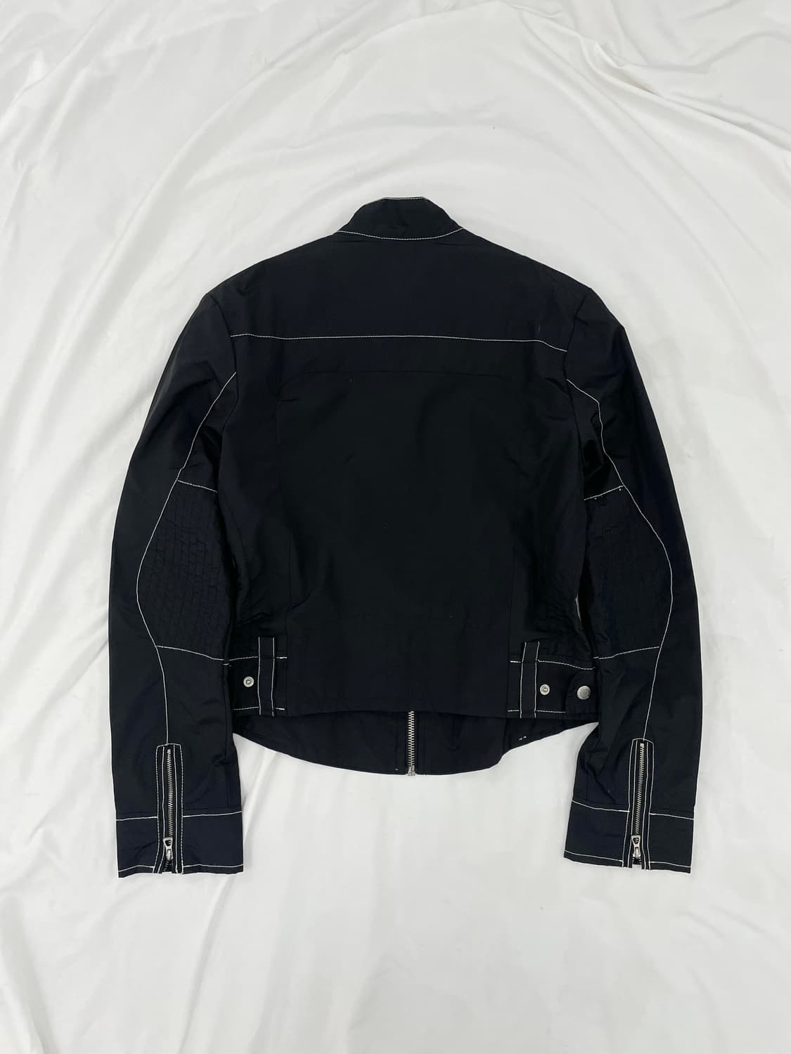 vintage y2k biker black jacket 상품이미지6