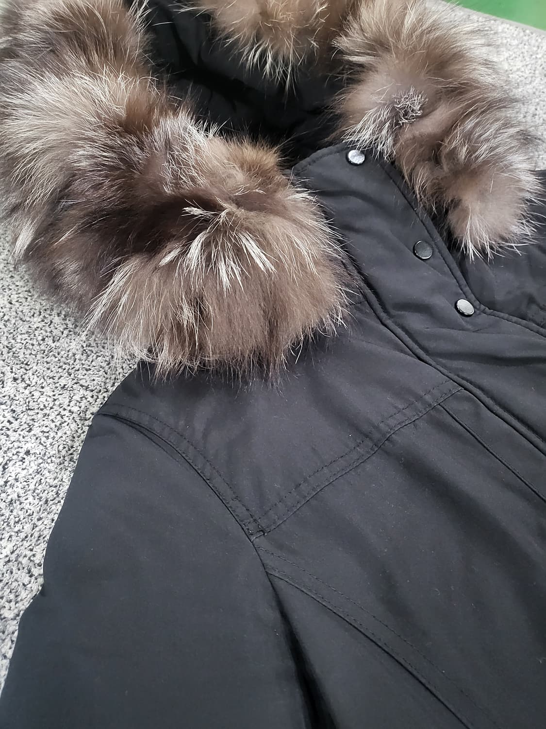 에고이스트 오리털 패딩 / 여우털 후드 상품이미지6