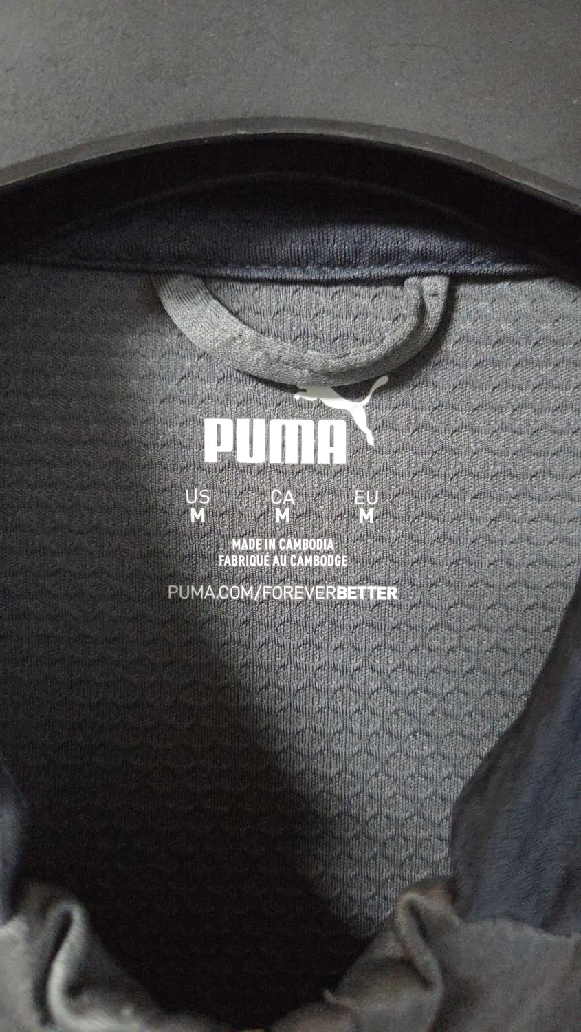 (착샷) 푸마 수원 삼성 블루윙즈 유니폼 져지 트레이닝 탑 드릴탑  상품이미지4