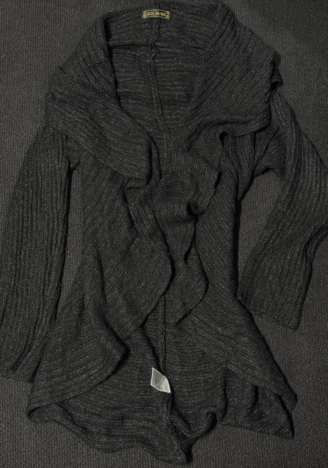 빈티지 세실맥비 러플 가디건 펑크 와투케 갸루 아카이브 큐빈 파우닝 상품이미지1