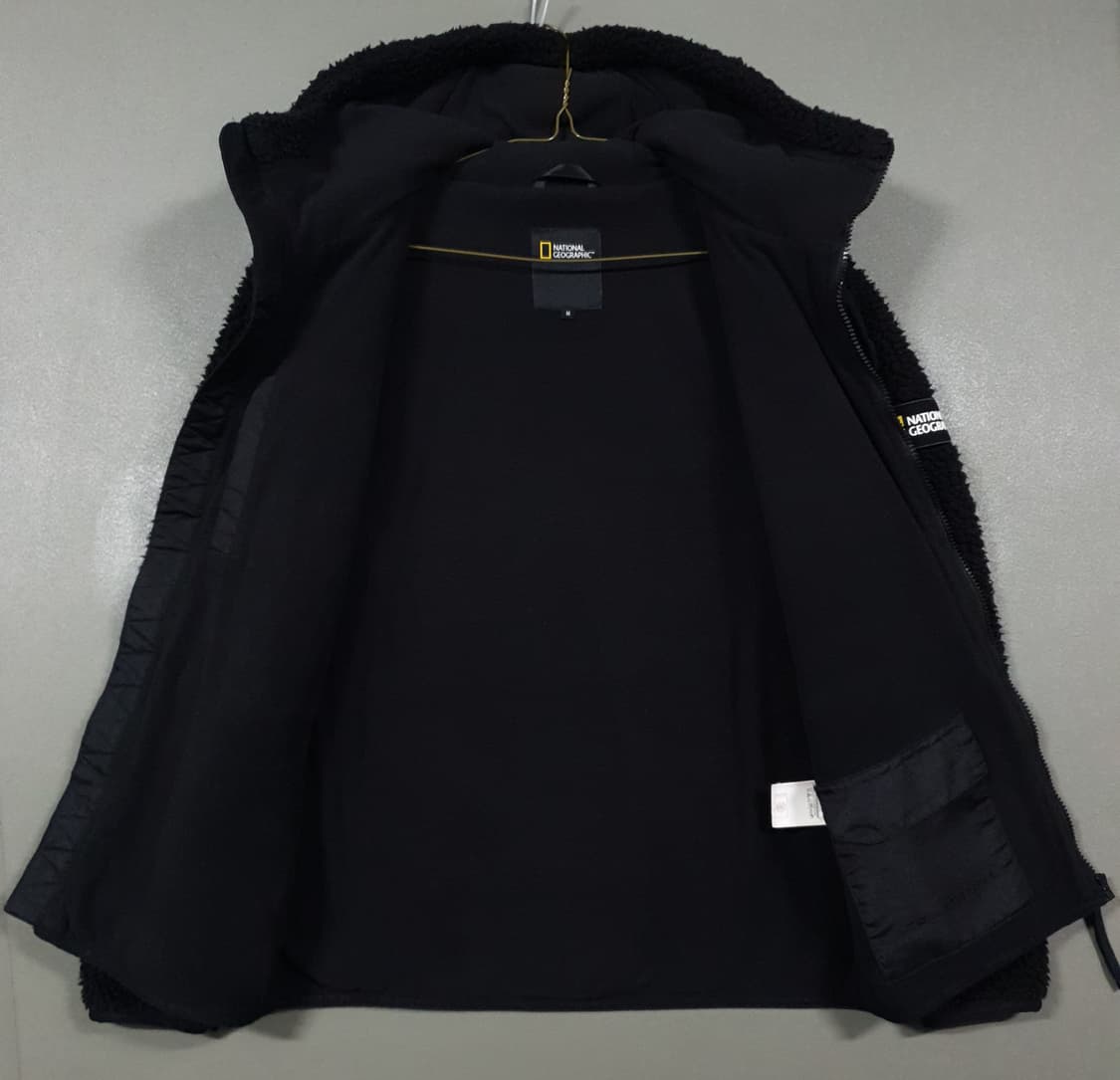 M) 내셔널지오그래픽 코스토니 와펜 플리스 뽀글이 양털 후드집업 자켓 상품이미지7