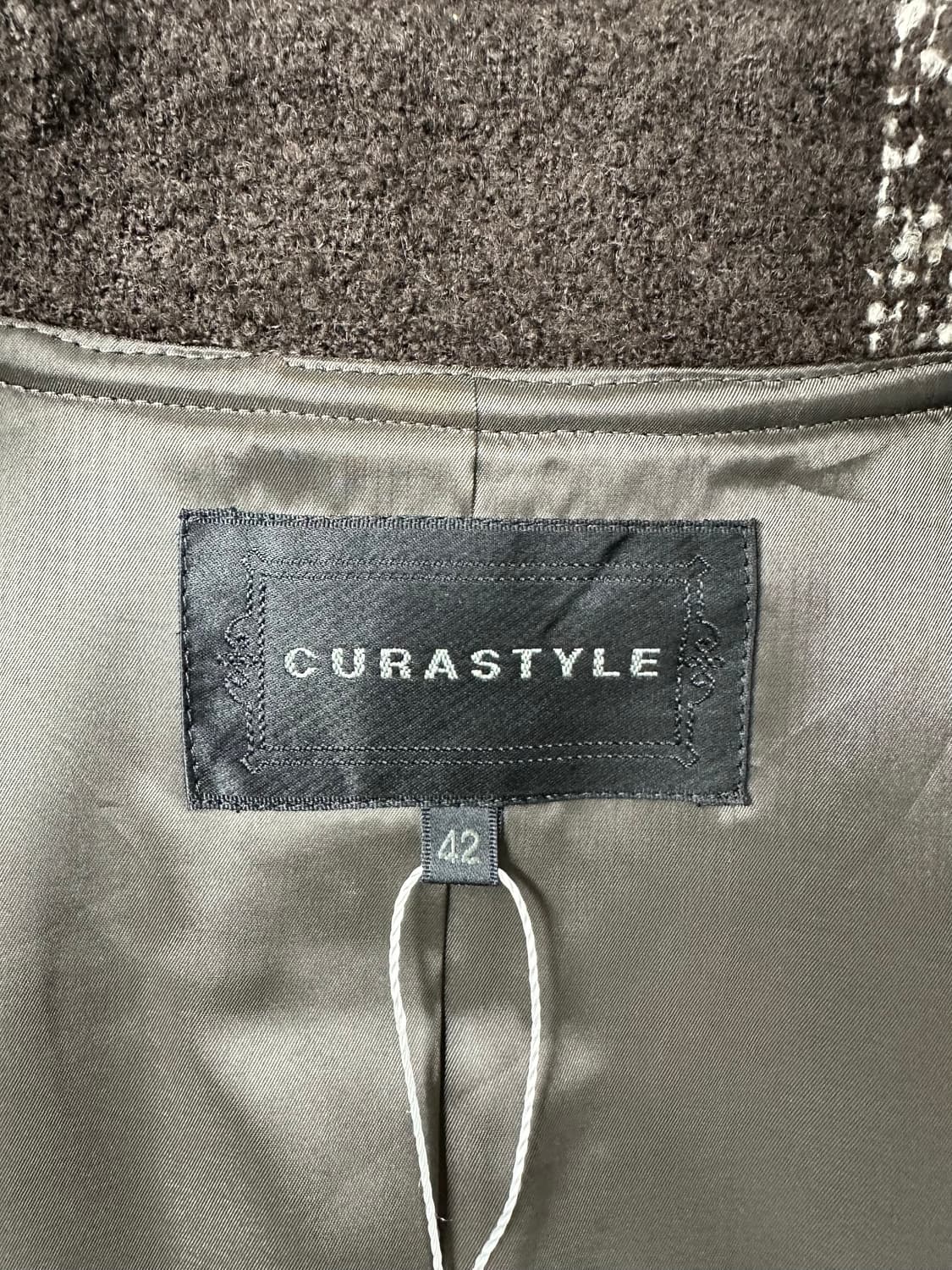 CUBASTYLE Check Wool Coat 상품이미지5