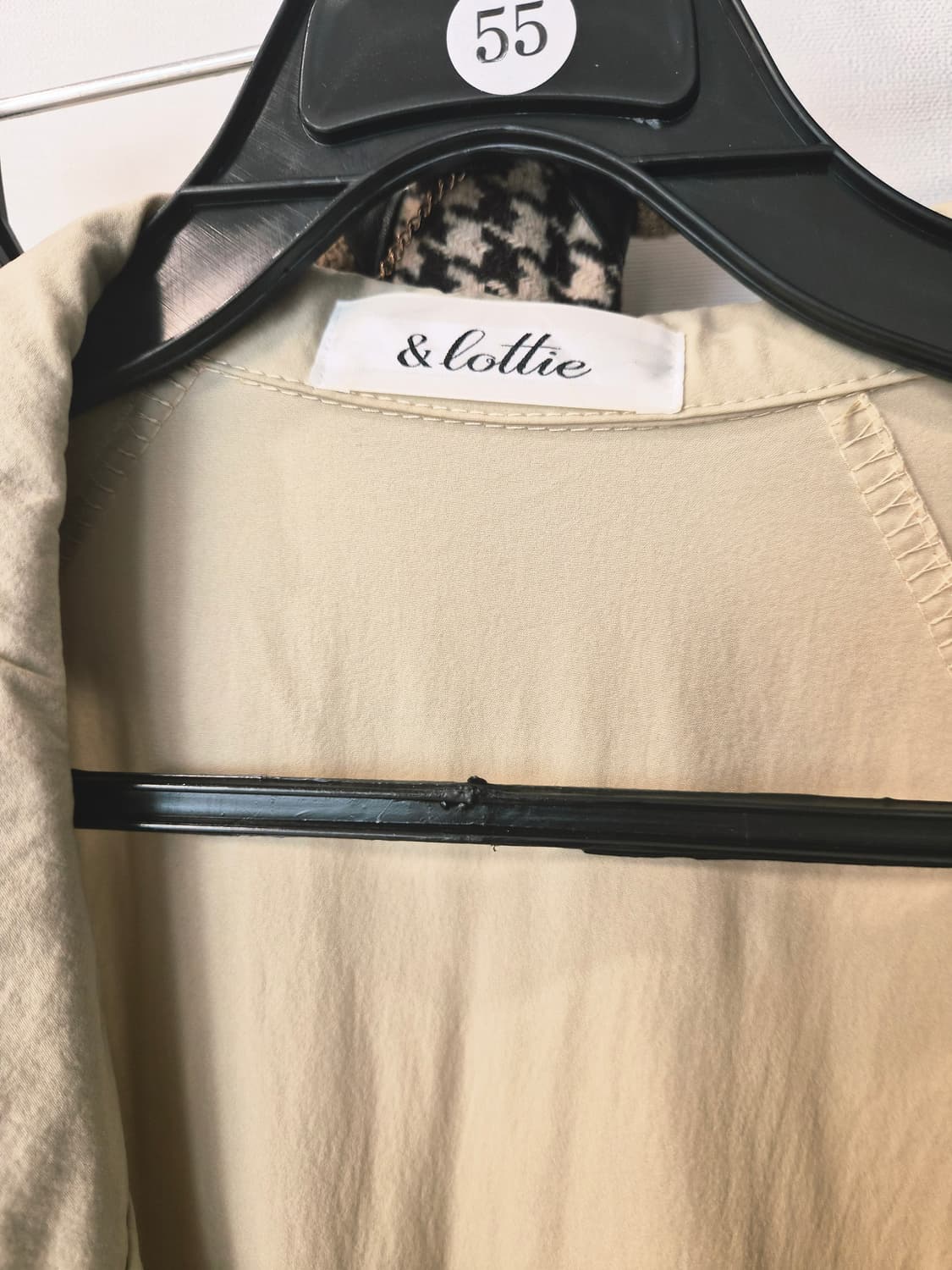 &lottie(앤로티) 허리 스트링 트렌치코트 상품이미지8