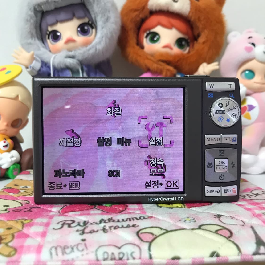 딸기우유) 올림푸스 뮤 1060 핑크 상품이미지7