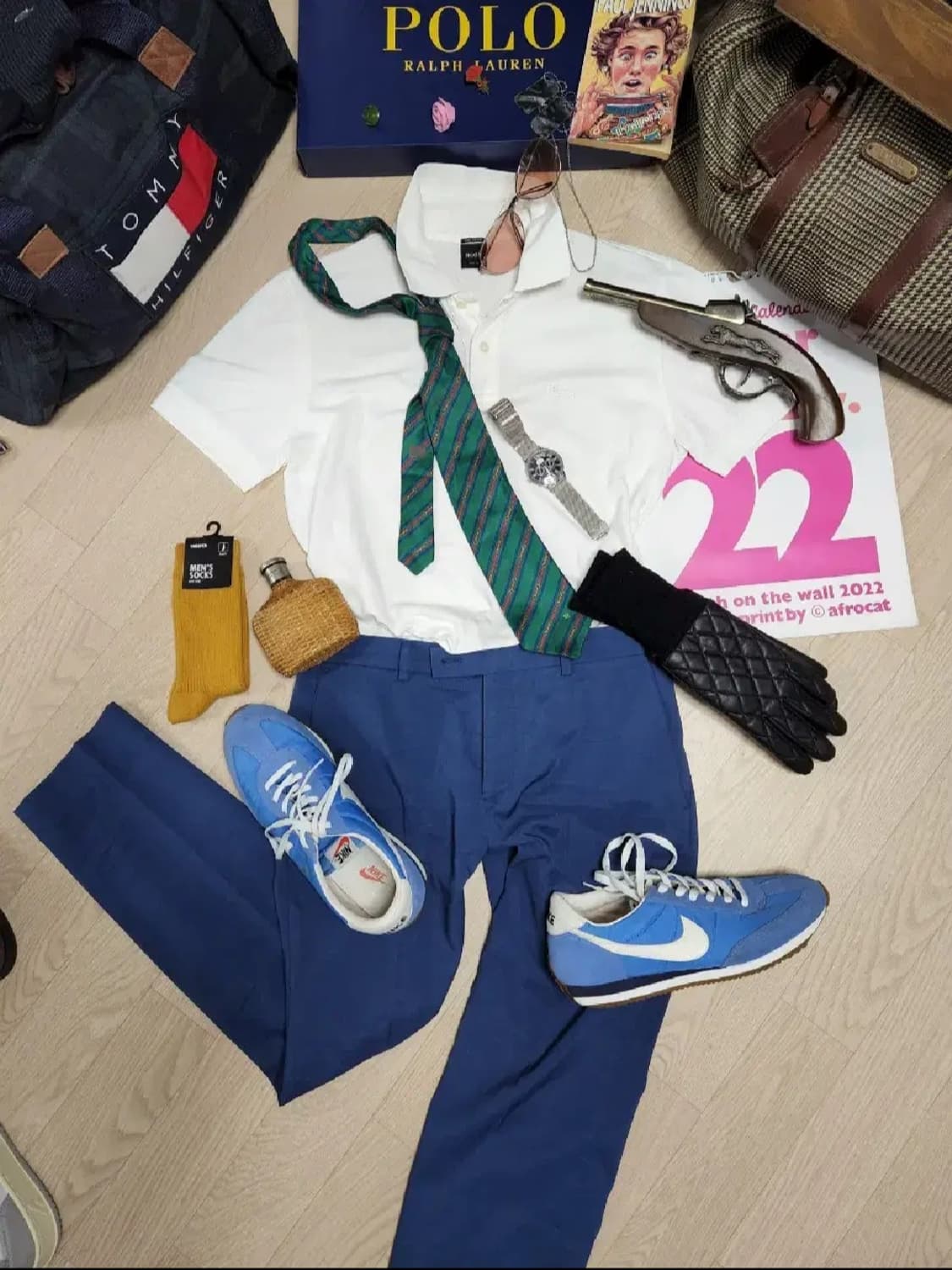 HUGO BOSS 화이트 카라티 반팔 티셔츠  상품이미지4