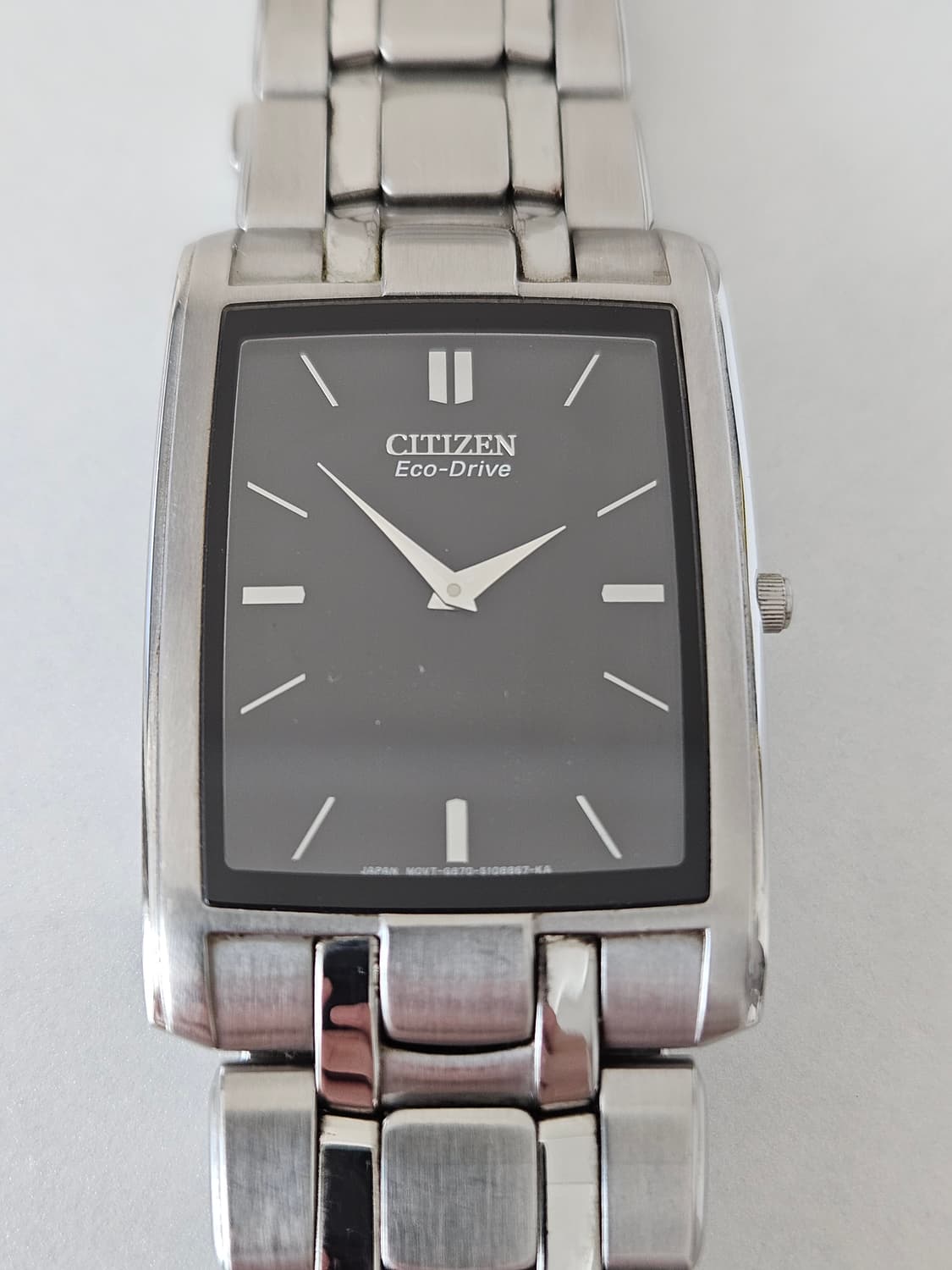 시티즌 에코드라이브 사각 메탈 시계 상품이미지1