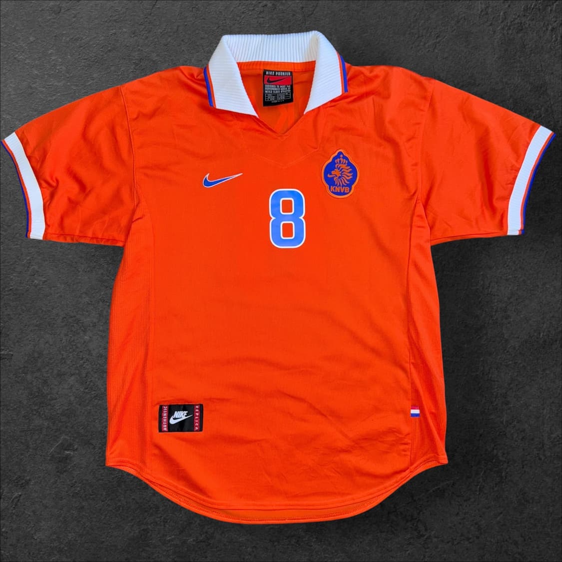 1997 네덜란드 국가대표 다비즈 데니스 버그캠프 홈 유니폼 상품이미지1