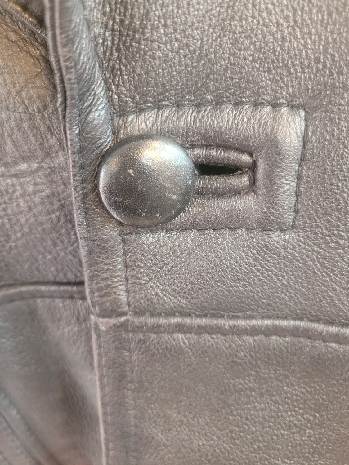 포시타노 빈티지 양가죽 무스탕 코트 105 상품이미지5