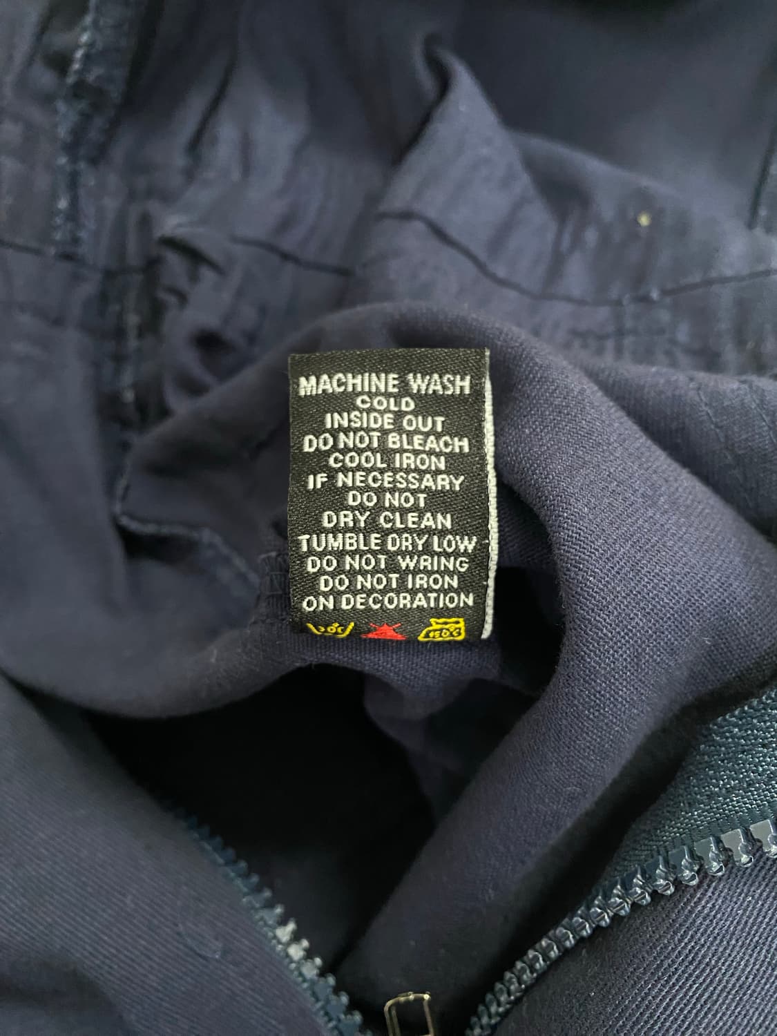 언디핏 네이비 오버롤 점프수트 L 상품이미지8