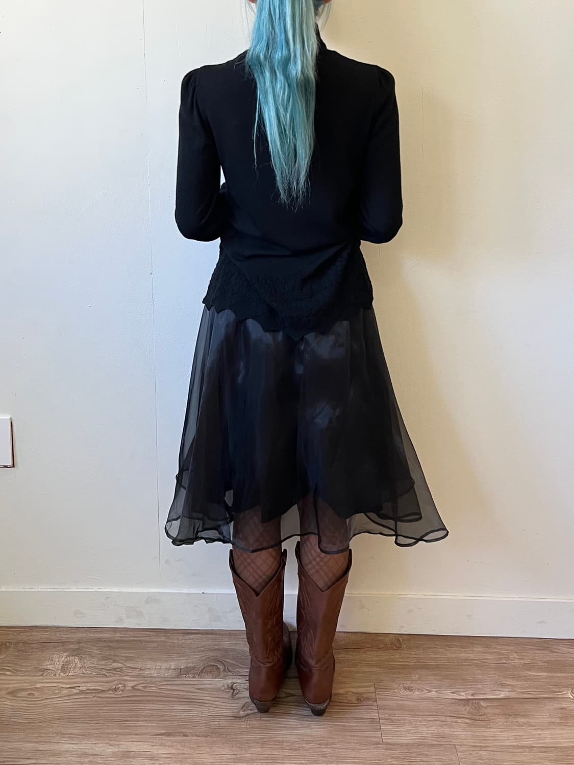 NICE CLAUP 레이어드 스커트 상품이미지9