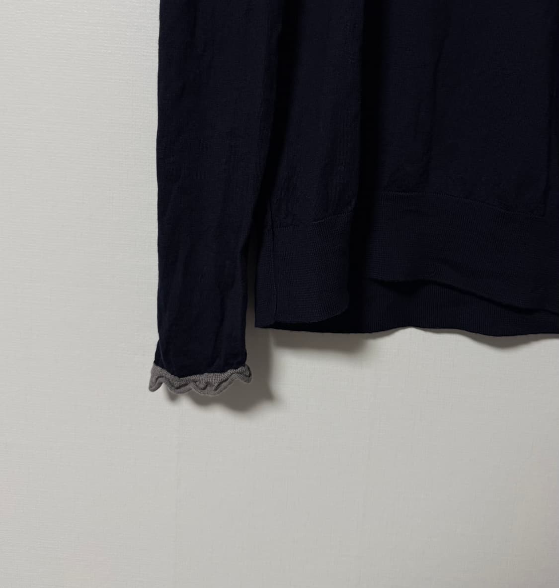 마틴 마르지엘라 소매 레이어드 데끼 니트 상품이미지3