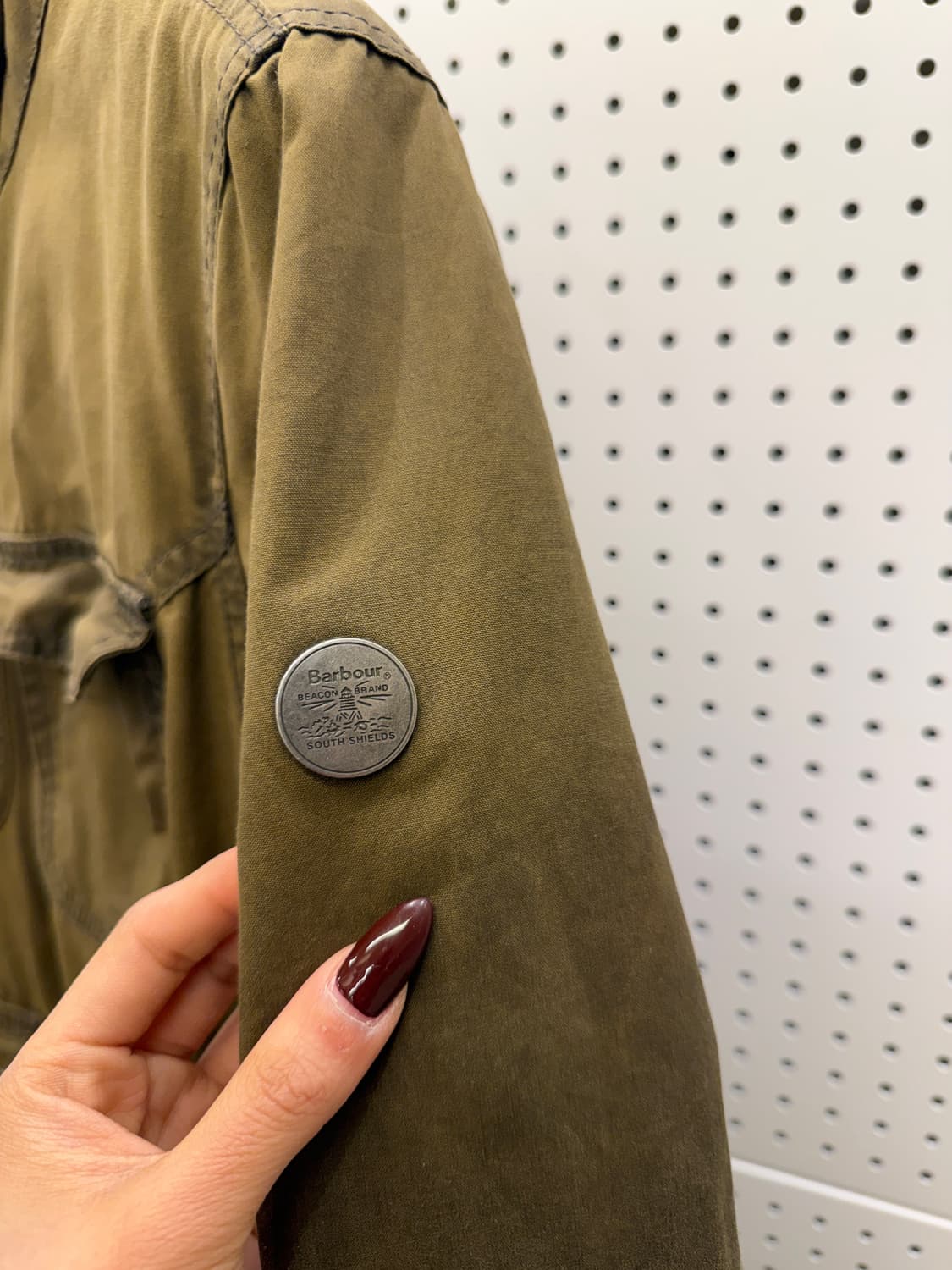 바버 누빔 왁스 자켓 U1333 상품이미지6