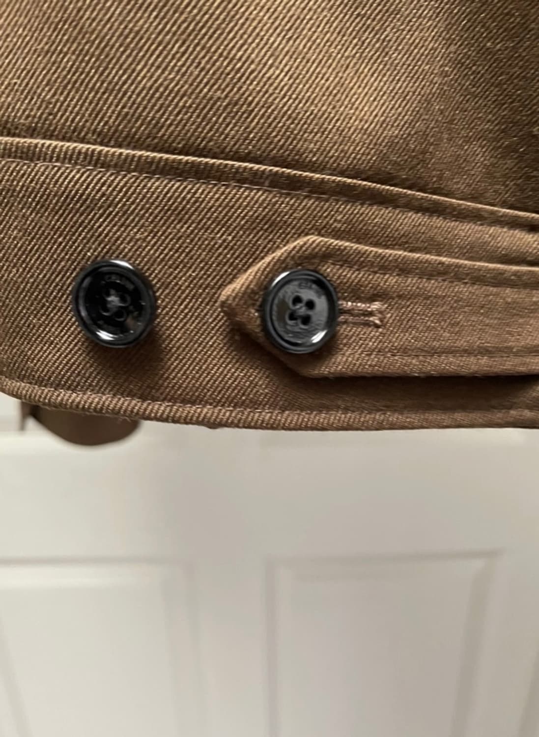 셀린느 19FW 개버딘 울 애비에이터 자켓 46사이즈 상품이미지3