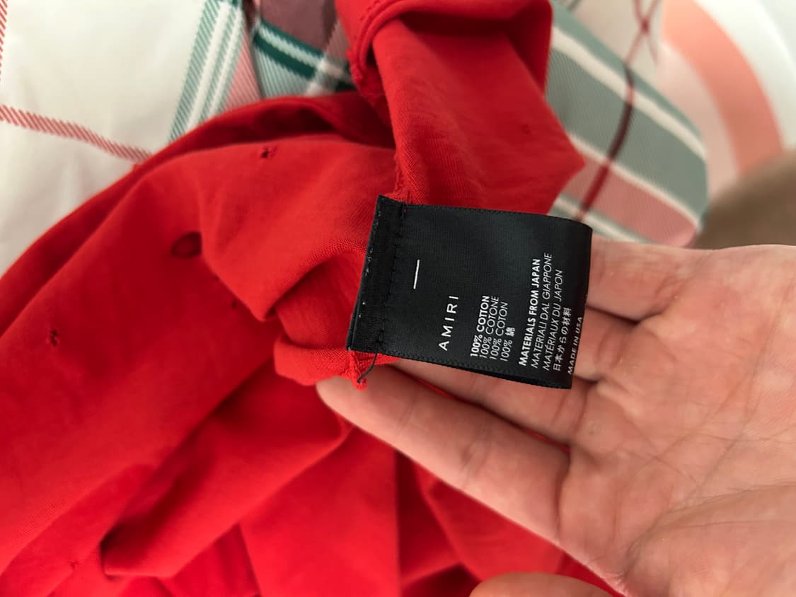 아미리 아미 샷건 반팔 상품이미지4