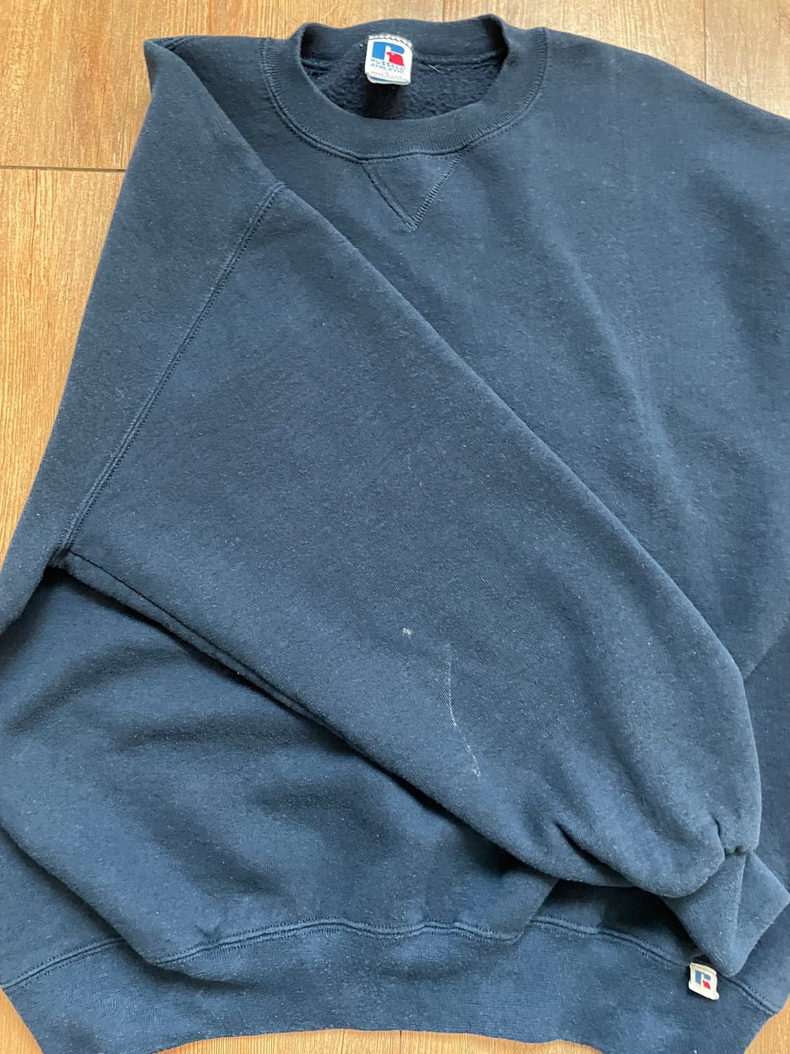 90s 러셀 애슬레틱 스웻셔츠 네이비 미제🇺🇸 상품이미지2