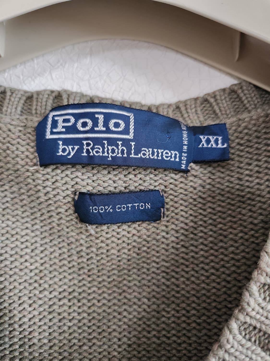 폴로랄프로렌 브이넥조끼 (XXL 상품이미지7