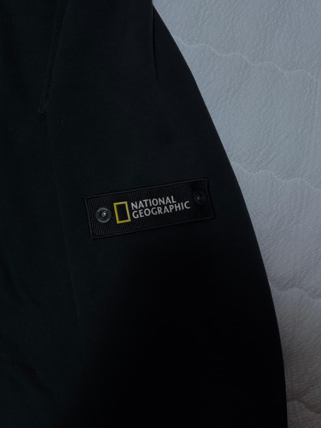 네셔널지오그래픽 빅로고 후드집업 상품이미지2