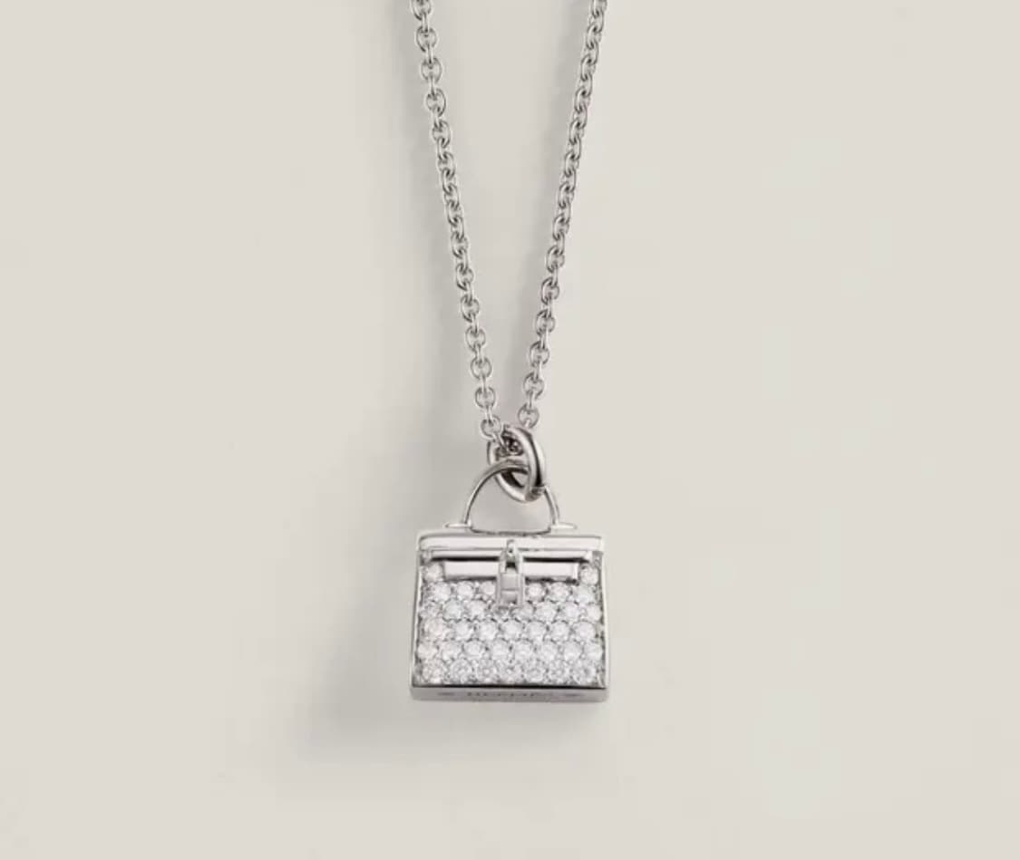 Hermes 에르메스 켈리 다이아 목걸이 화골 상품이미지2