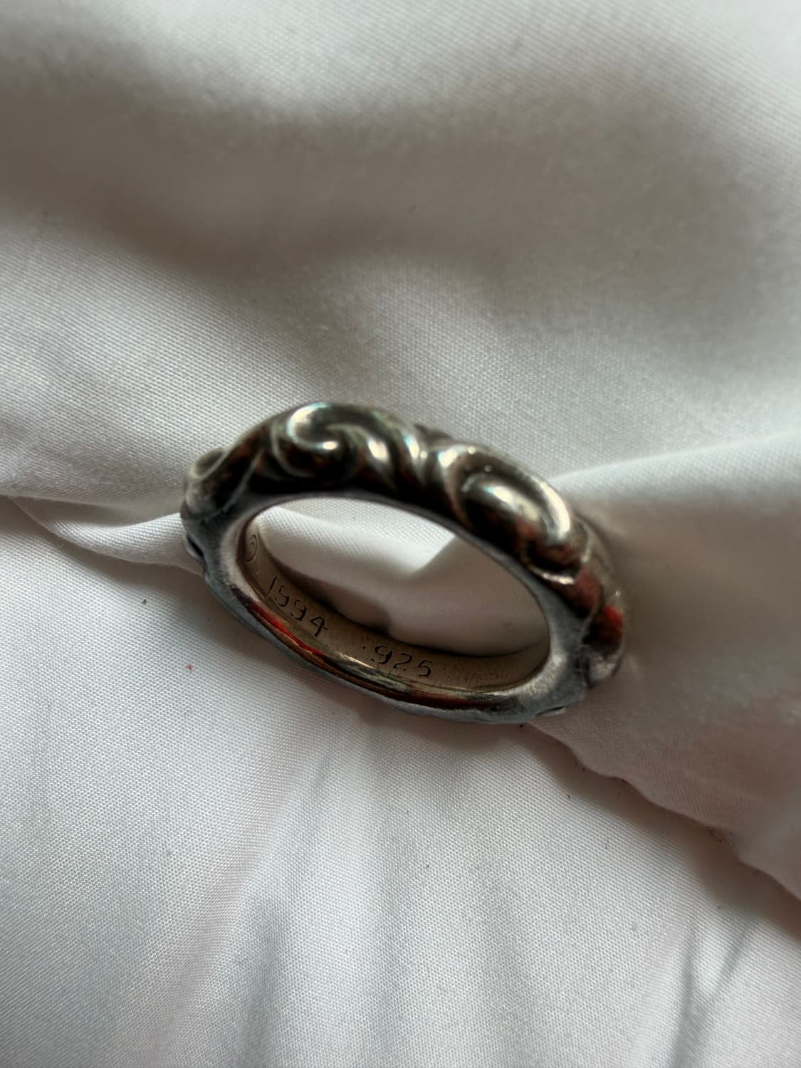 [20호] 크롬하츠 스크롤 밴드 링 상품이미지6