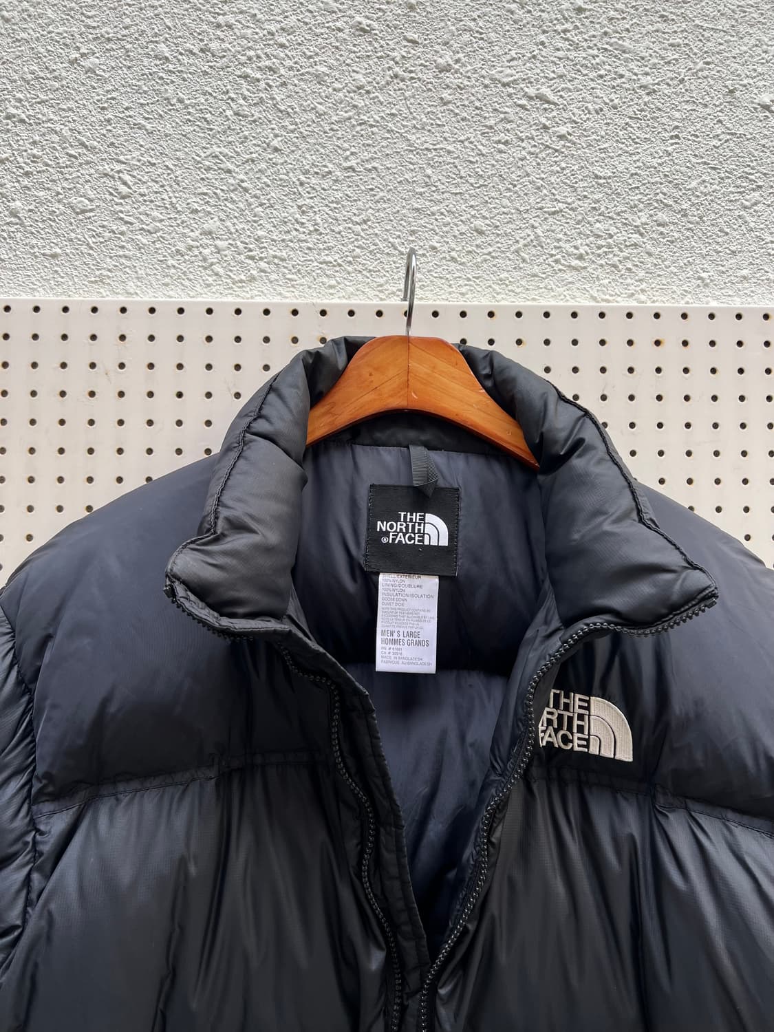 90s TNF CENTER NUPTSE 700 노스페이스 센터로고 눕시 상품이미지5