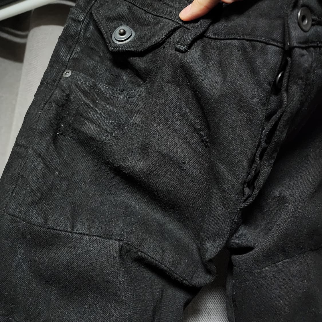Julius 11ss Biker Cotton Denim 상품이미지10