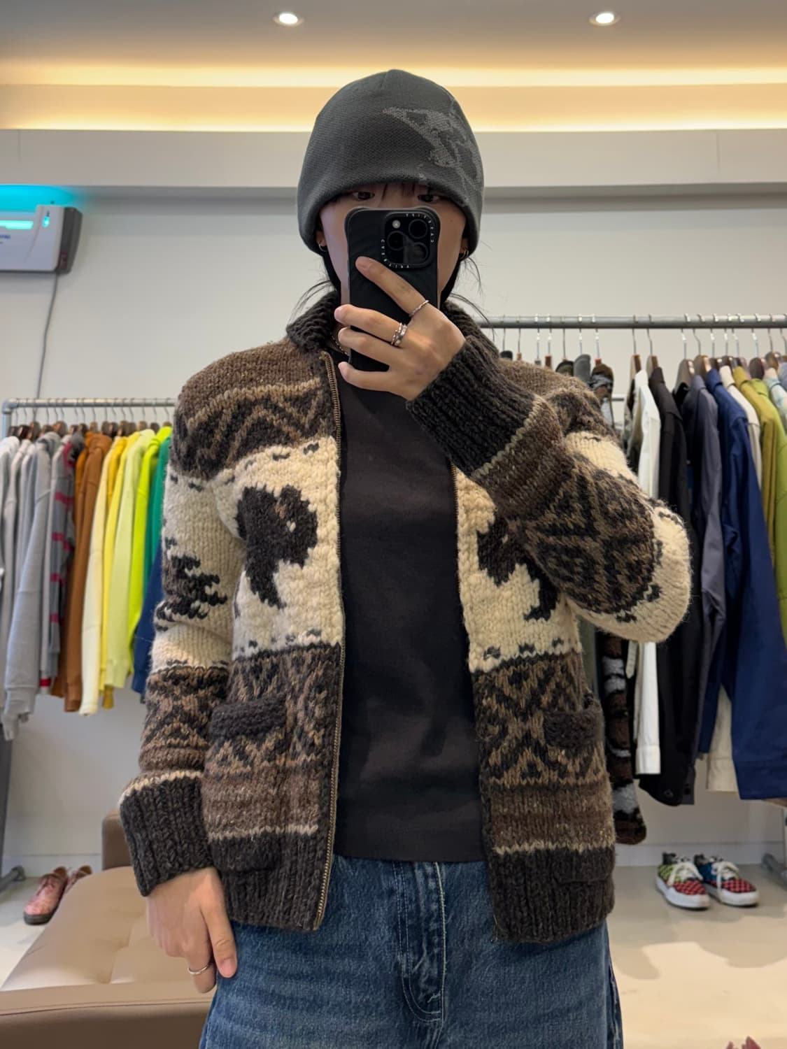 폴로 랄프로렌 베어&성조기 코위찬 집업 상품이미지5