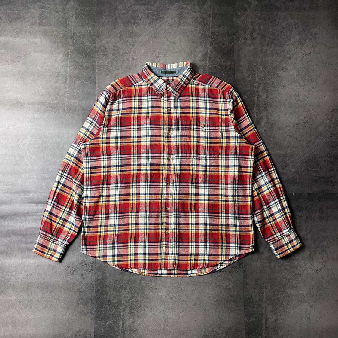 WOOLRICH 울리치 빈티지 체크패턴 플란넬 코튼 셔츠 A00343 상품이미지1