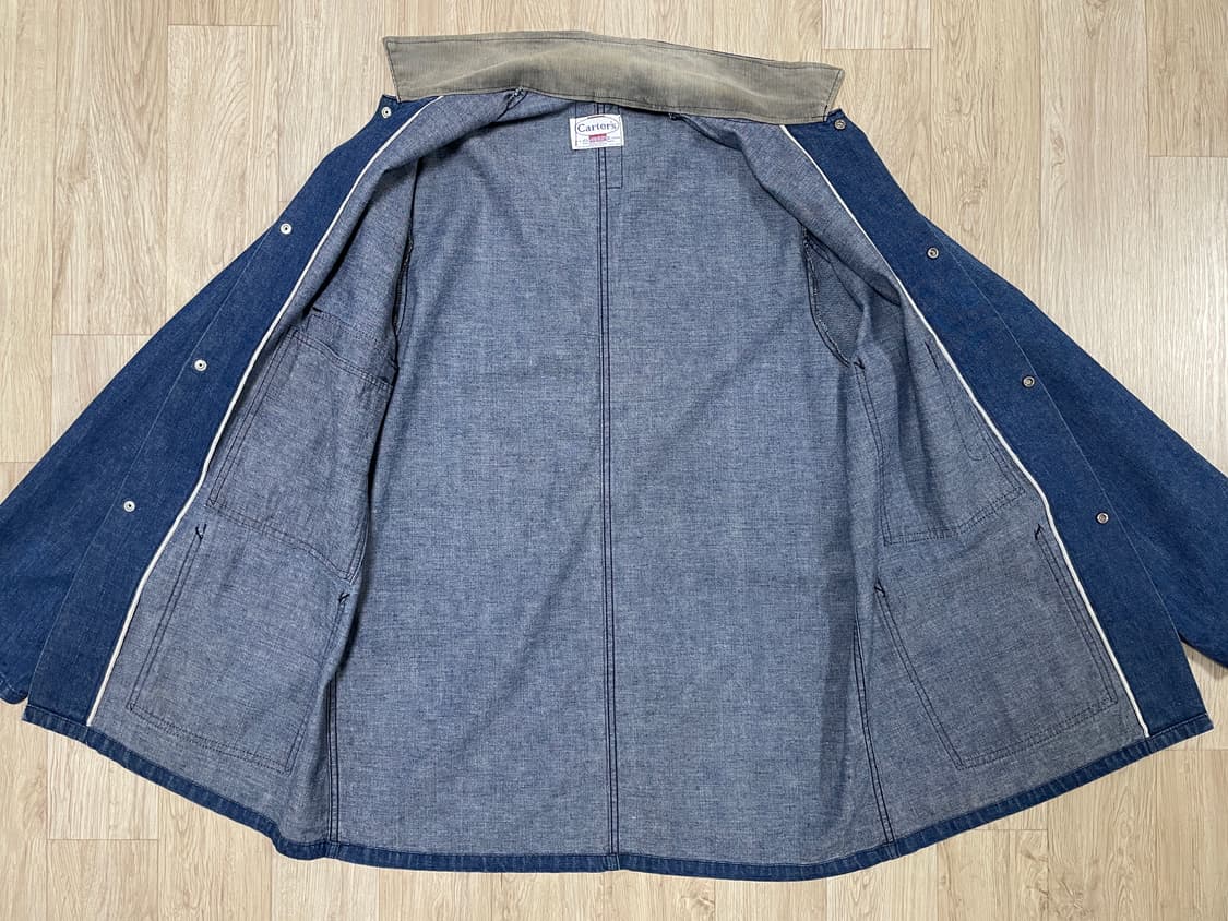 100~105) RRL원판 60's 카터스 코듀로이카라 데님 커버올 상품이미지4
