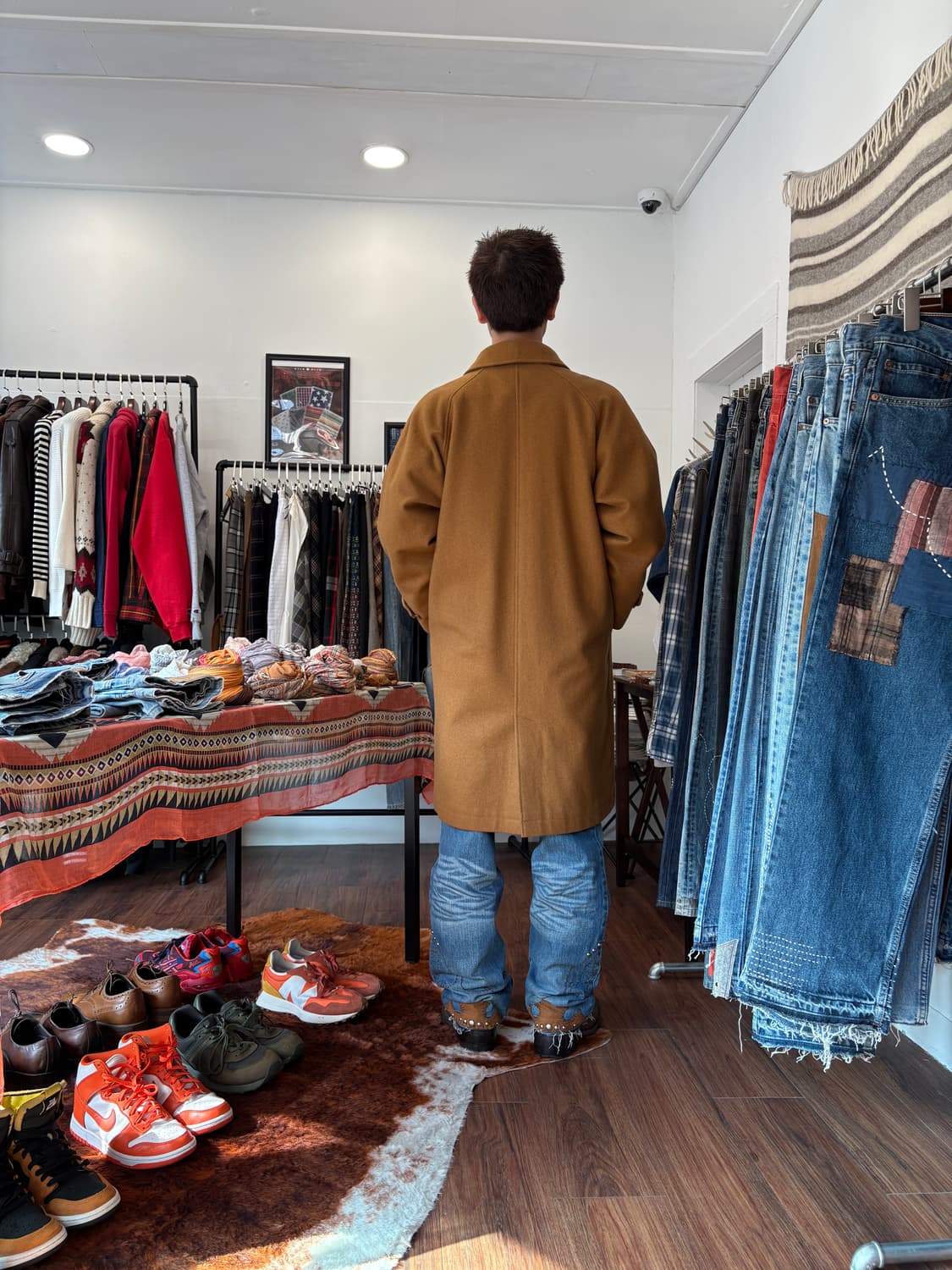 EASTBOY 울 혼방 맥코트 상품이미지2