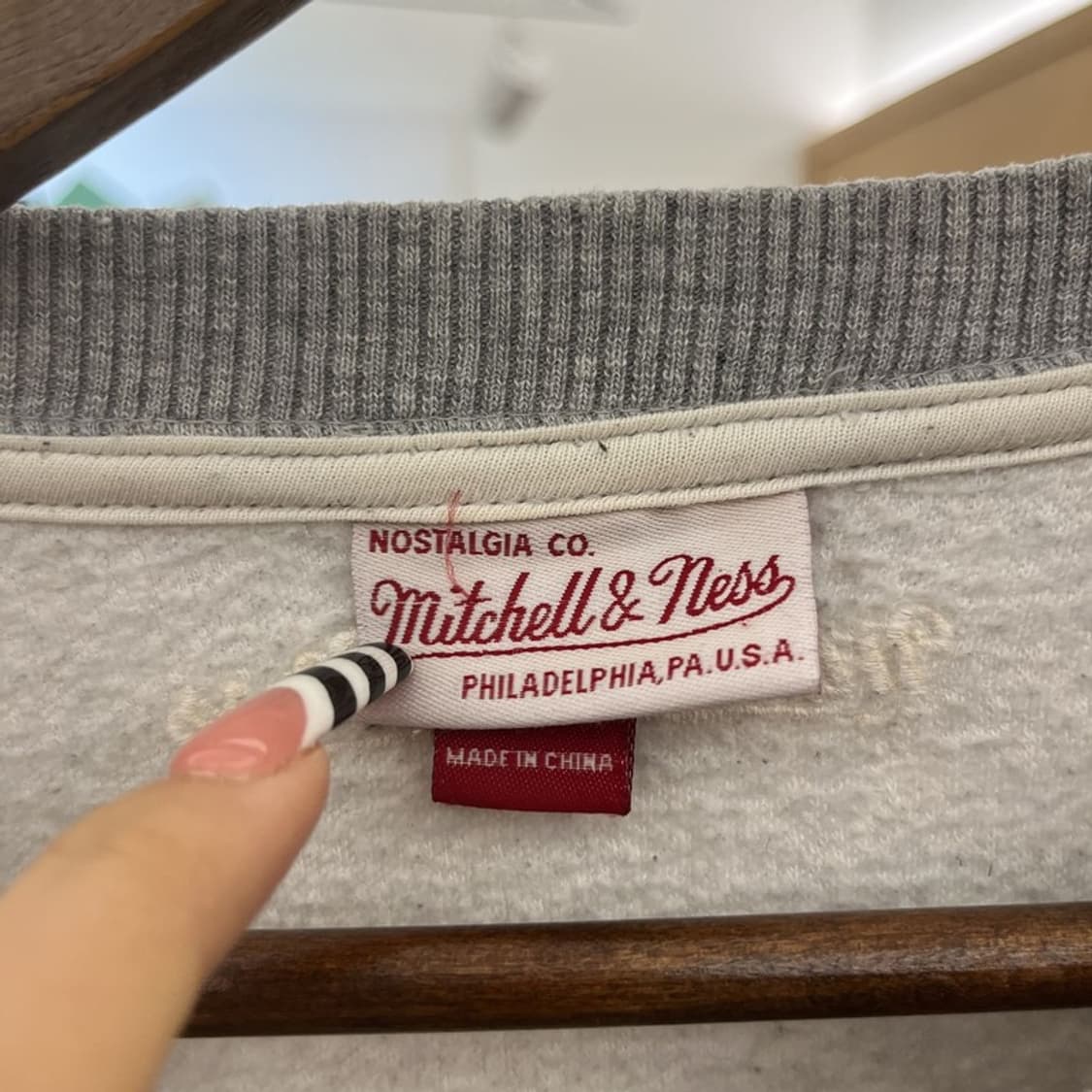 미첼엔네스 인디애나 올드스쿨 레트로 빈티지 맨투맨 M C10353 상품이미지5