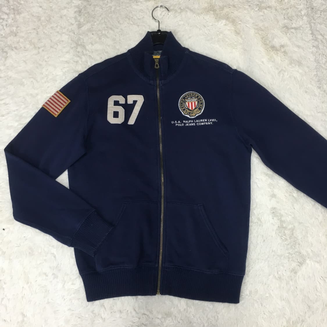폴로 성조기 집업자켓 BB19 상품이미지1