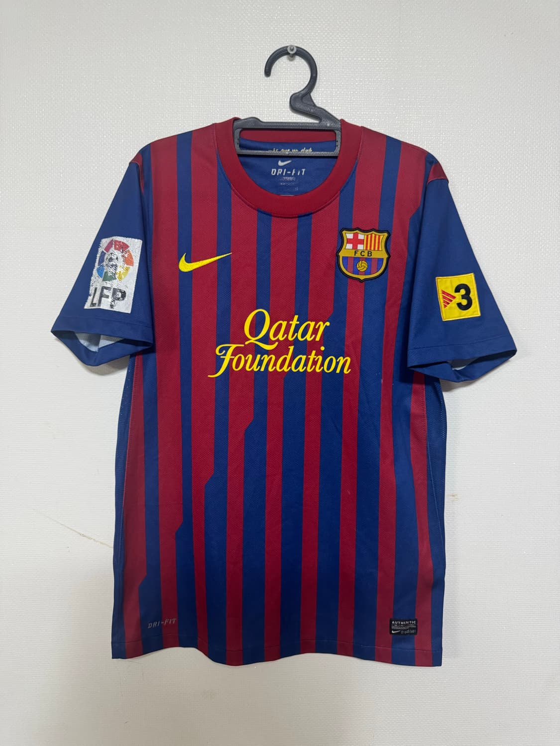 나이키 바르셀로나 11-12 유니폼 반팔 홈 상품이미지1