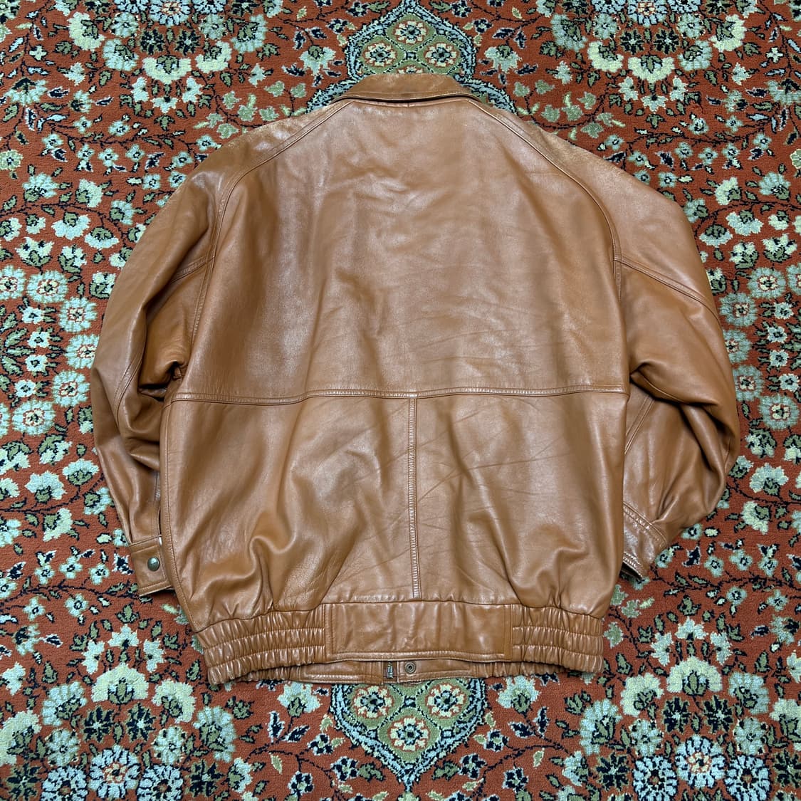 [100] 소르젠떼 양가죽 빈티지 브라운 가죽자켓 상품이미지2