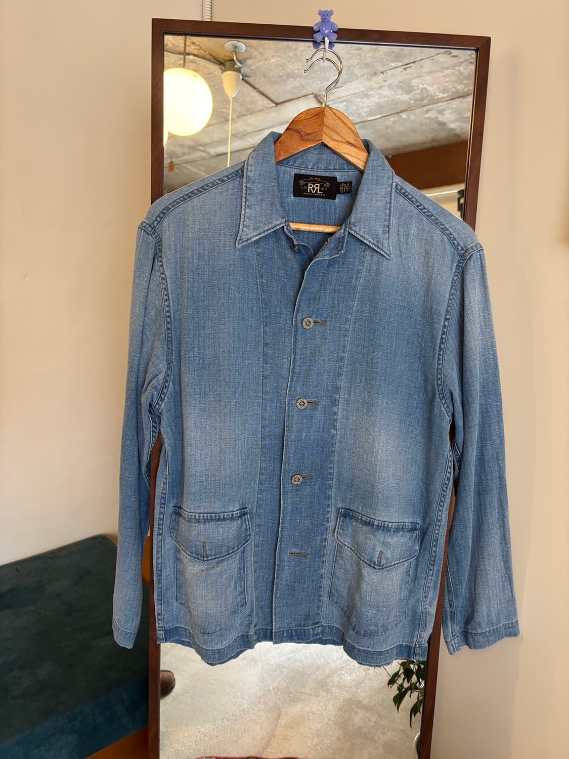 폴로 RRL 더블알엘 데님 초어자켓 상품이미지2