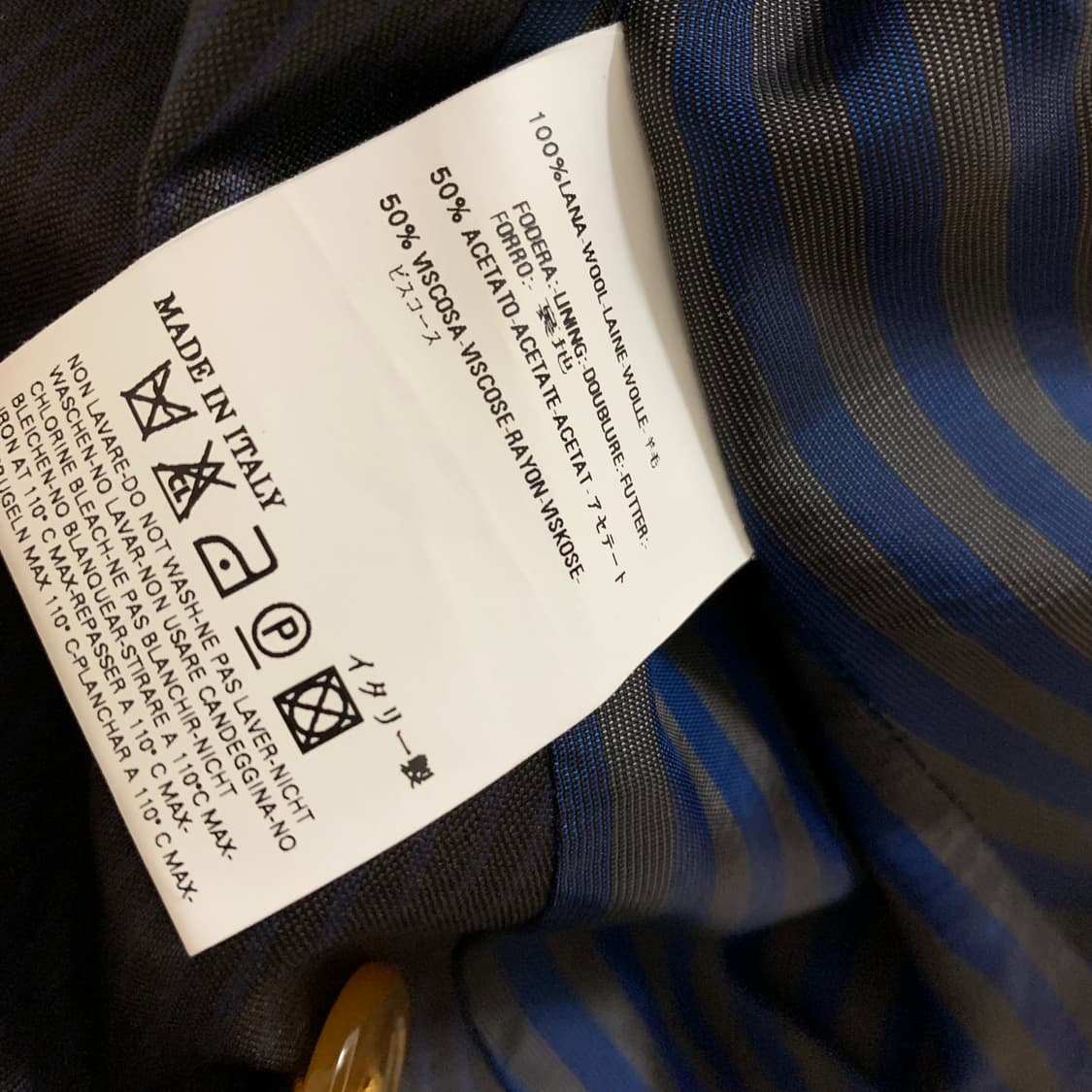 vivienne westwood 스트라이프 울 재킷 상품이미지6