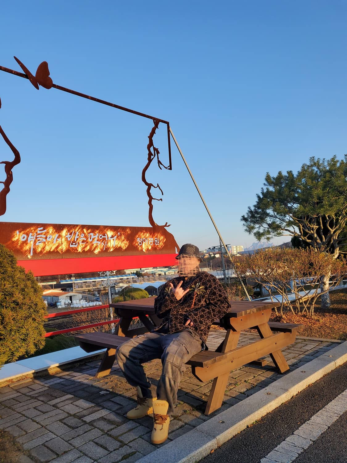 이자벨마랑(연청.블랙) 워시드 와이드팬츠(착샷있음 상품이미지8