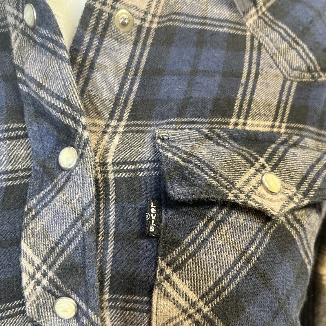 [리바이스]Levi’s Classic Check Shirt · XS 상품이미지3