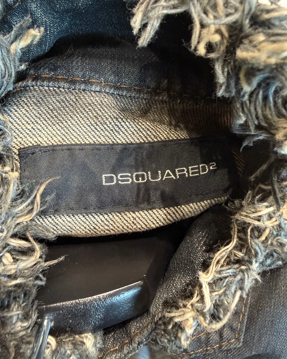 디스퀘어드2 데님 스터드 라이더 자켓  상품이미지8