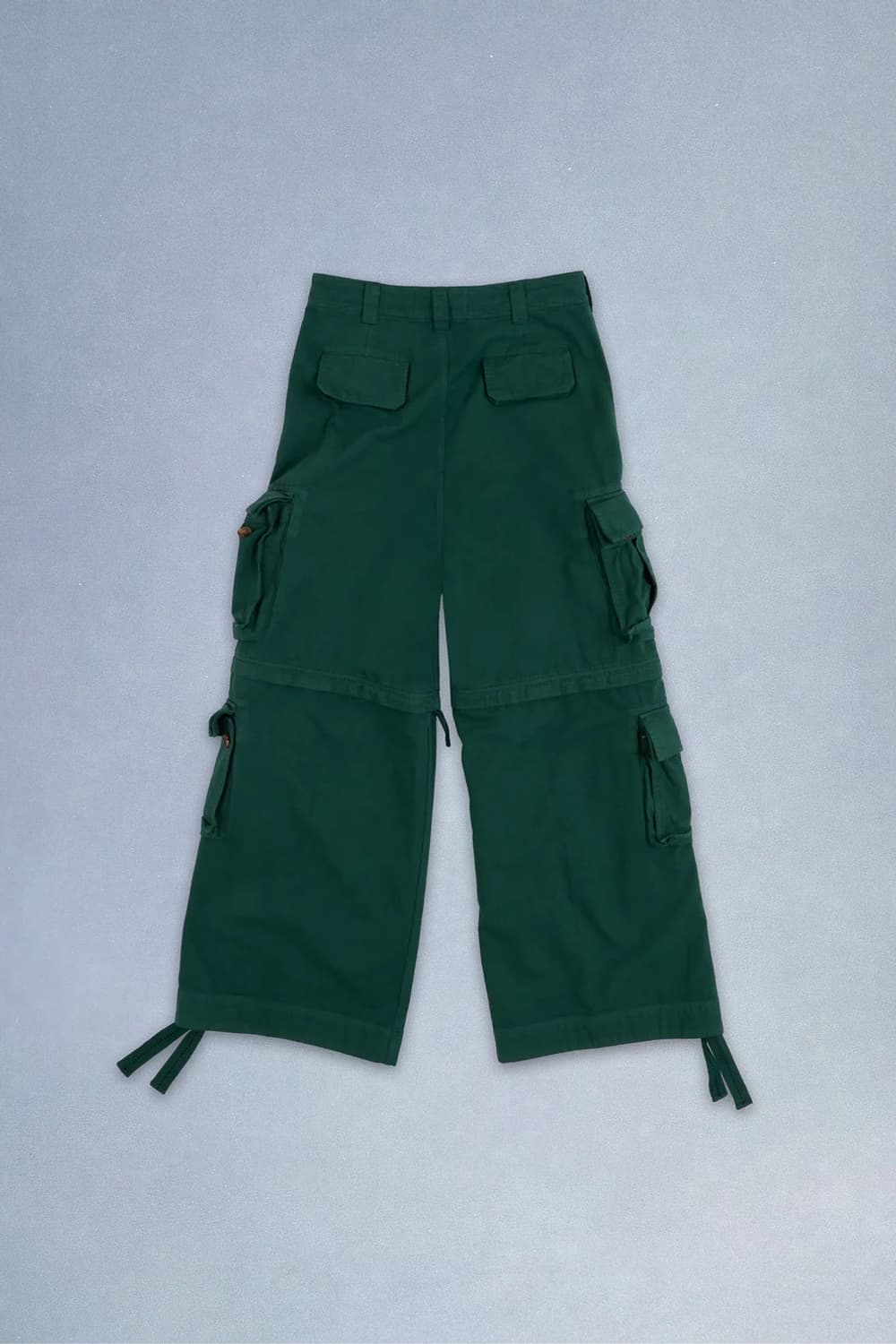 [S,M,L]이알엘 ERL 25fw ZIP-OFF 카고 팬츠/그린 상품이미지6